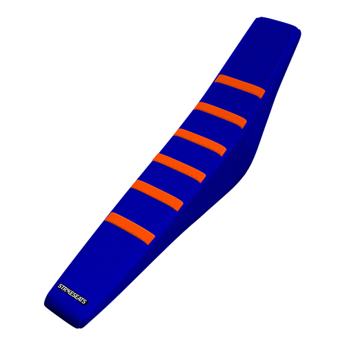 KTM 65SX 2024 ORANGE/BLUE/BLUE Gripper Ribbed Seat Cover